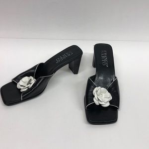 Franco Sarto 8 1/2 black sandals